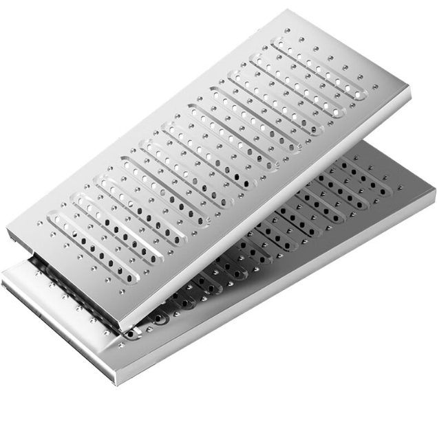 畅好乡不锈钢沟盖板展示